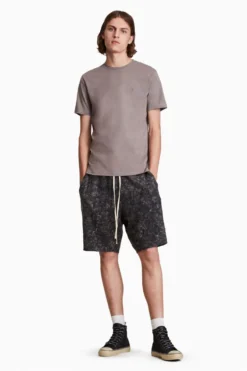 All Saints Grey Brace Short-Sleeve Crew T-Shirt -ALLSAINTS Sales unnamed file 101 scaled
