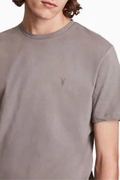 All Saints Grey Brace Short-Sleeve Crew T-Shirt -ALLSAINTS Sales unnamed file 102 scaled