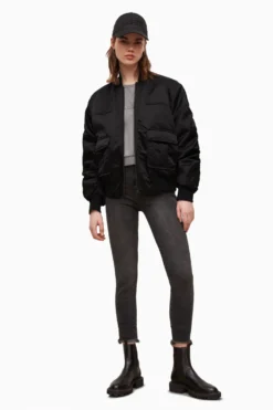 All Saints AllSaints Black Dotty Bomber Jacket -ALLSAINTS Sales unnamed file 1020 scaled