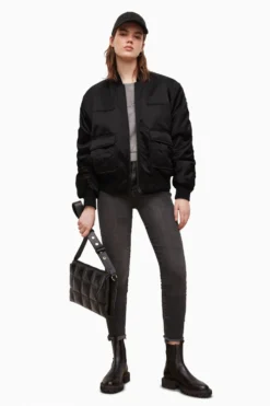 All Saints AllSaints Black Dotty Bomber Jacket -ALLSAINTS Sales unnamed file 1022 scaled