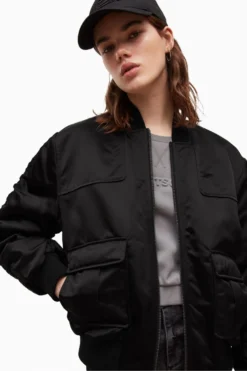 All Saints AllSaints Black Dotty Bomber Jacket -ALLSAINTS Sales unnamed file 1023 scaled
