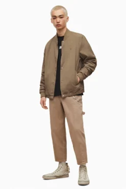 All Saints AllSaints Dawson Brown Jacket