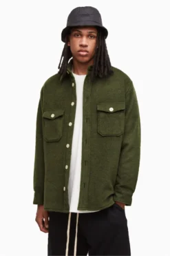 All Saints AllSaints Green Kitara Jacket