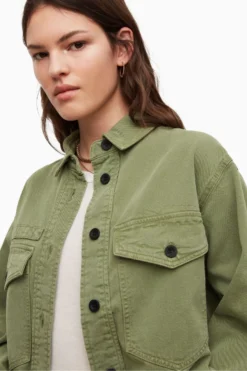 All Saints AllSaints Rylan Green Shirt Jacket -ALLSAINTS Sales unnamed file 1127 scaled