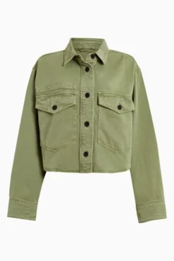 All Saints AllSaints Rylan Green Shirt Jacket -ALLSAINTS Sales unnamed file 1129
