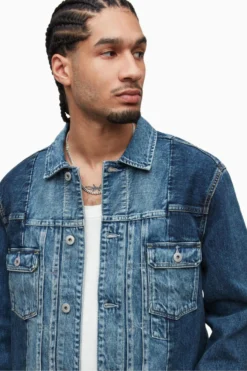 All Saints AllSaints Blue Tain Jacket 5 All Saints AllSaints Blue Tain Jacket -ALLSAINTS Sales unnamed file 1133 scaled