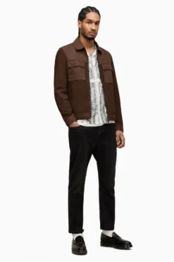All Saints AllSaints Dean Brown Jacket