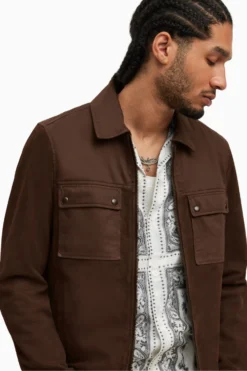 All Saints AllSaints Dean Brown Jacket -ALLSAINTS Sales unnamed file 1140 scaled
