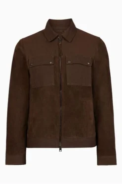 All Saints AllSaints Dean Brown Jacket -ALLSAINTS Sales unnamed file 1142