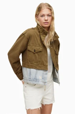 All Saints AllSaints Green Cadie Military Jacket -ALLSAINTS Sales unnamed file 1149 scaled