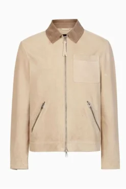 All Saints AllSaints Jaxen Natural Jacket -ALLSAINTS Sales unnamed file 1166