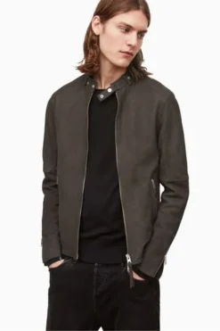 All Saints AllSaints Grey Cora Jacket -ALLSAINTS Sales unnamed file 1184