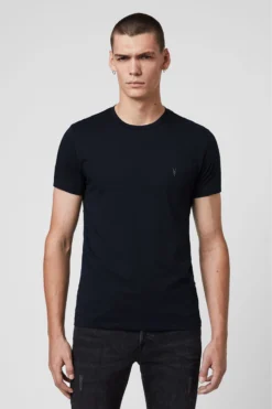 All Saints AllSaints Crew Neck Tonic T-Shirt Navy