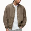 All Saints AllSaints Grey Bolsa Bomber Jacket -ALLSAINTS Sales unnamed file 1219 scaled
