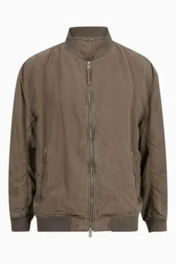 All Saints AllSaints Grey Bolsa Bomber Jacket 9 All Saints AllSaints Grey Bolsa Bomber Jacket -ALLSAINTS Sales unnamed file 1226