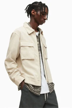 All Saints AllSaints Clifton White Jacket -ALLSAINTS Sales unnamed file 1231 scaled