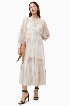 All Saints AllSaints White Nisha Koura Dress