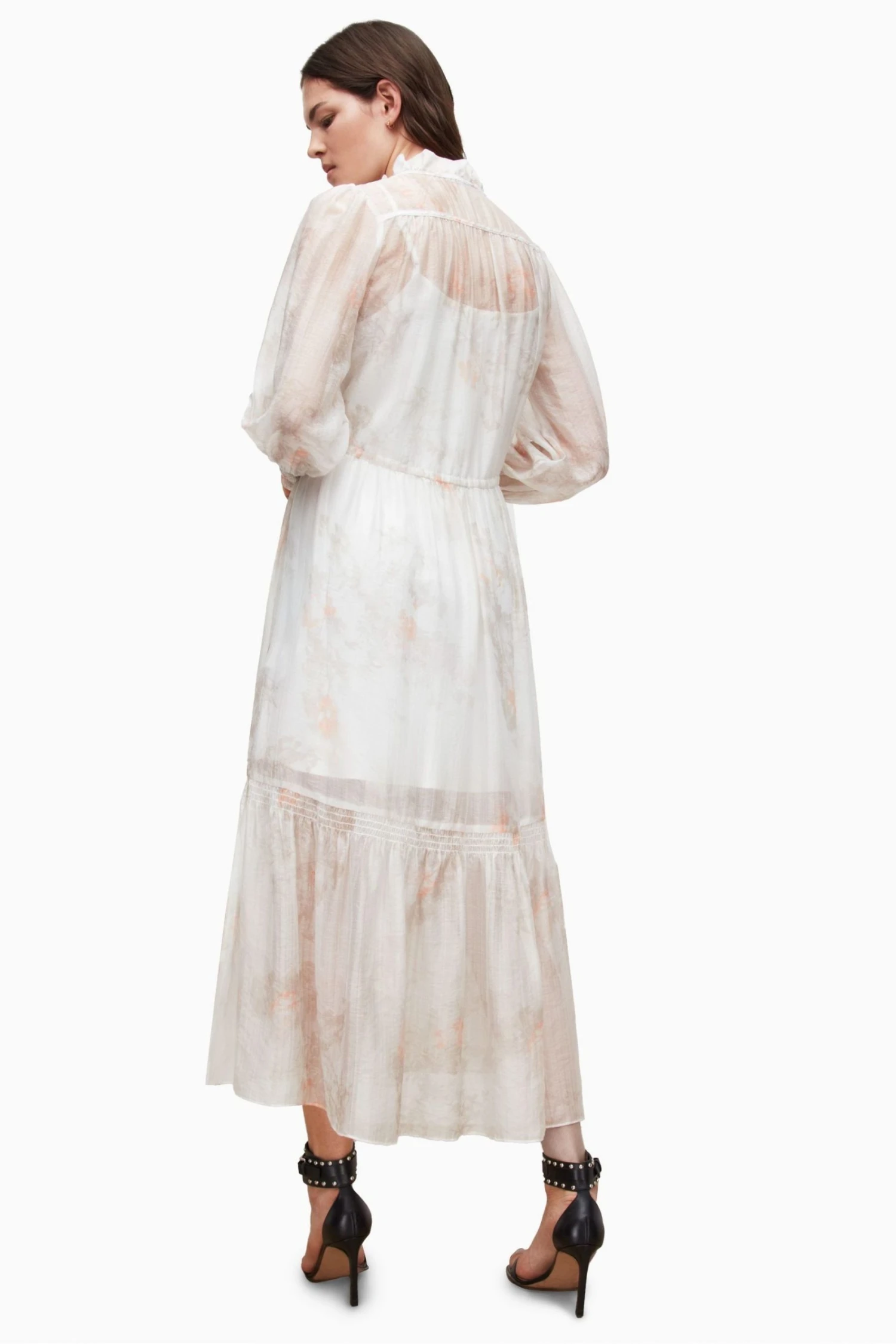 All Saints AllSaints White Nisha Koura Dress 6 All Saints AllSaints White Nisha Koura Dress - Image 4