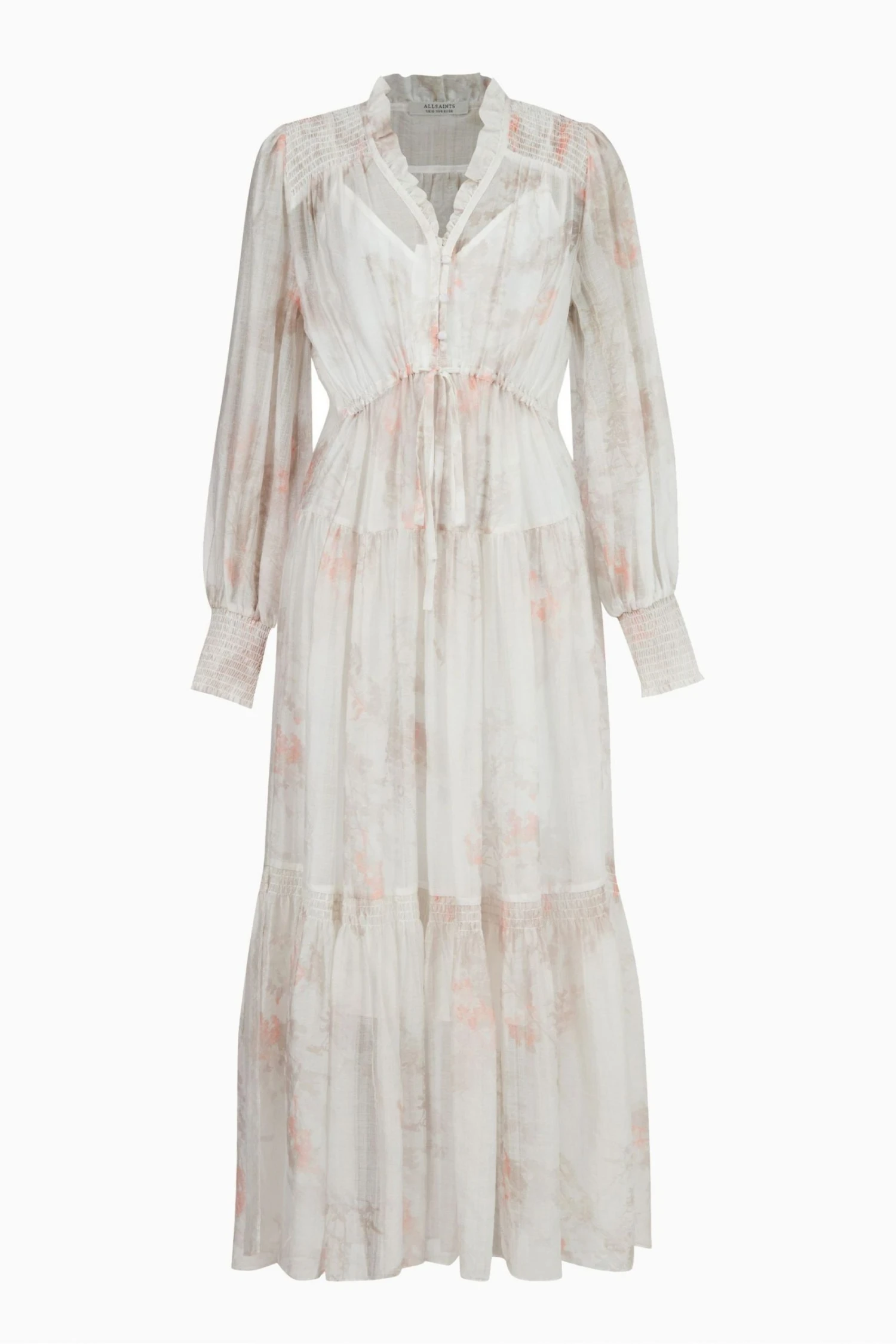 All Saints AllSaints White Nisha Koura Dress 8 All Saints AllSaints White Nisha Koura Dress - Image 6