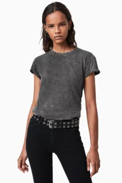 All Saints AllSaints Black Anna T-Shirt