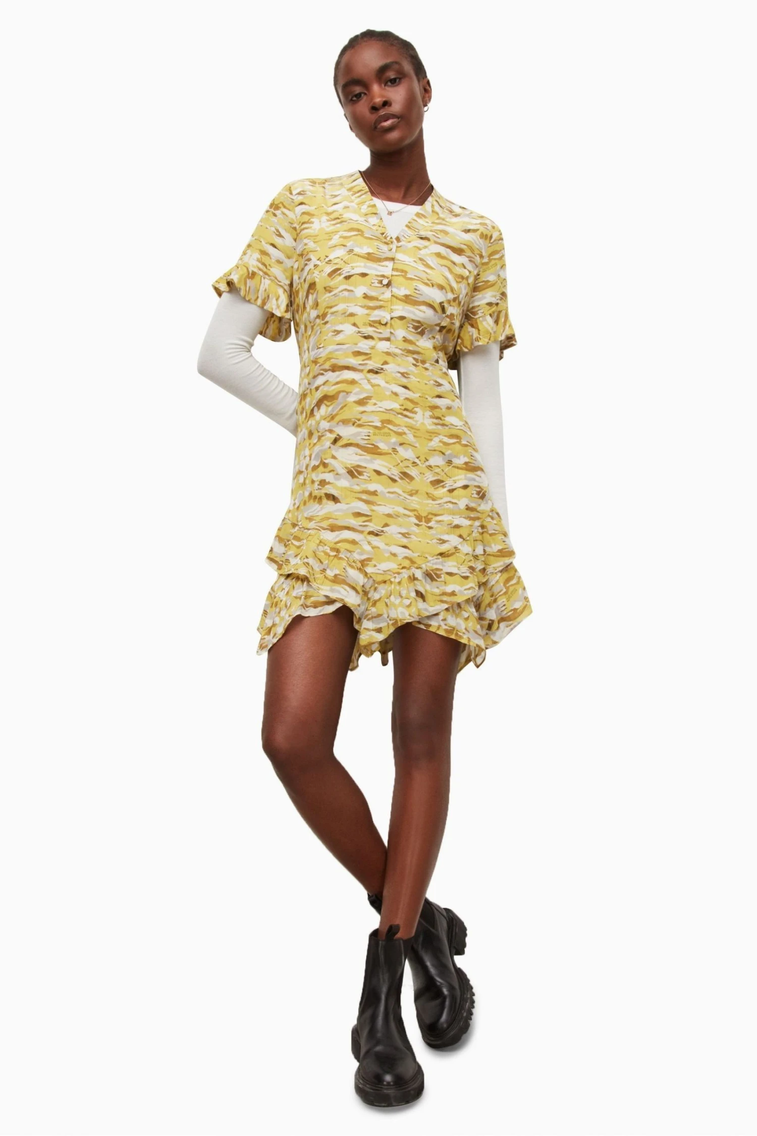 unnamed-file-1281.jpg All Saints AllSaints Womens Yellow Frankie Oniyuri Dress -ALLSAINTS Sales unnamed file 1281 scaled