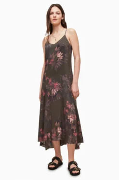 All Saints AllSaints Green Essey Nila Dress -ALLSAINTS Sales unnamed file 1289 scaled