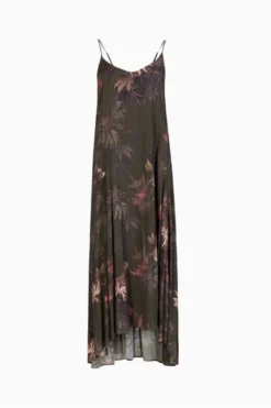 All Saints AllSaints Green Essey Nila Dress -ALLSAINTS Sales unnamed file 1293