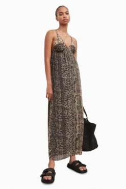 All Saints AllSaints Animal Nouval Noche Dress