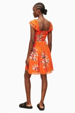All Saints AllSaints Orange Malika Dorada Dress -ALLSAINTS Sales unnamed file 1308 scaled