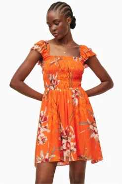 All Saints AllSaints Orange Malika Dorada Dress -ALLSAINTS Sales unnamed file 1310 scaled