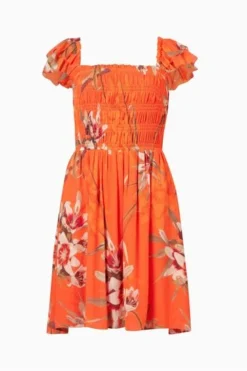 All Saints AllSaints Orange Malika Dorada Dress -ALLSAINTS Sales unnamed file 1313