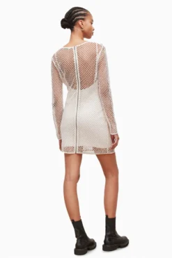 All Saints AllSaints White Rosalie Mini Dress -ALLSAINTS Sales unnamed file 1317 scaled
