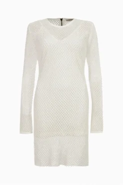 All Saints AllSaints White Rosalie Mini Dress -ALLSAINTS Sales unnamed file 1320 scaled