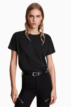 All Saints AllSaints Grace Black T-Shirt