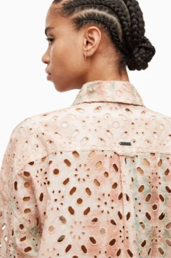 All Saints AllSaints Inez Marea Green Shirt Dress -ALLSAINTS Sales unnamed file 1342 scaled