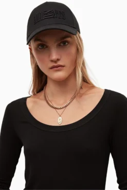 All Saints AllSaints Womens Black Rina Long Sleeve Dress -ALLSAINTS Sales unnamed file 1370 scaled