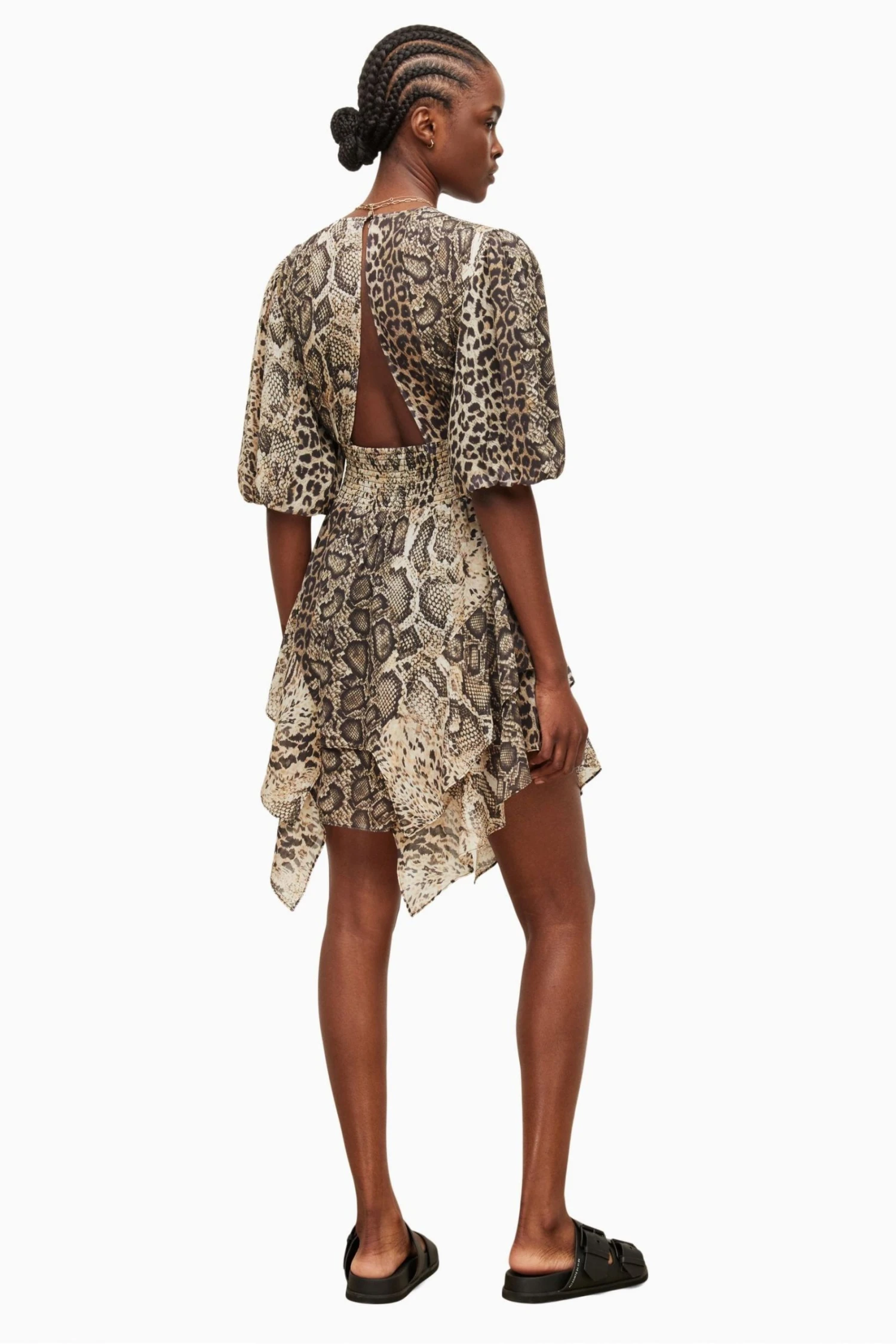 All Saints AllSaints Yellow Ciara Noche Dress 4 All Saints AllSaints Yellow Ciara Noche Dress - Image 2