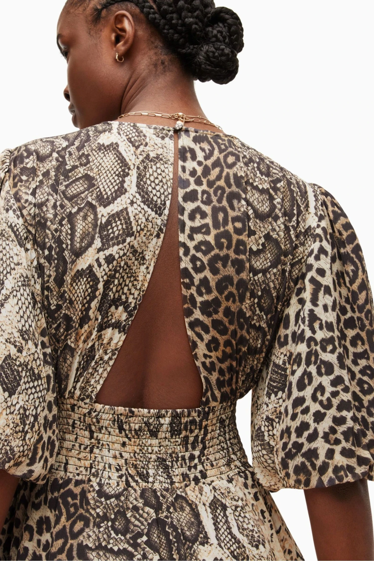 All Saints AllSaints Yellow Ciara Noche Dress 8 All Saints AllSaints Yellow Ciara Noche Dress - Image 6