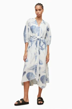 All Saints AllSaints Blue Dalia Oceano Dress -ALLSAINTS Sales unnamed file 1412 scaled