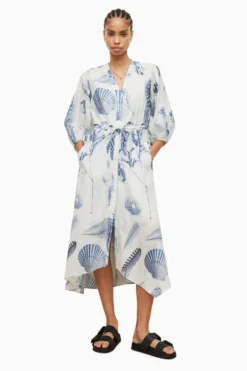 All Saints AllSaints Blue Dalia Oceano Dress -ALLSAINTS Sales unnamed file 1413 scaled