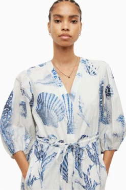 All Saints AllSaints Blue Dalia Oceano Dress -ALLSAINTS Sales unnamed file 1414 scaled