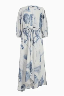 All Saints AllSaints Blue Dalia Oceano Dress -ALLSAINTS Sales unnamed file 1416