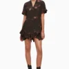 All Saints AllSaints Brown Frankie Nila Dress -ALLSAINTS Sales unnamed file 1419 scaled