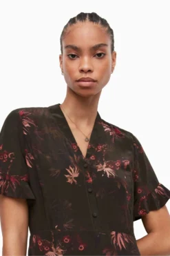 All Saints AllSaints Brown Frankie Nila Dress -ALLSAINTS Sales unnamed file 1424 scaled