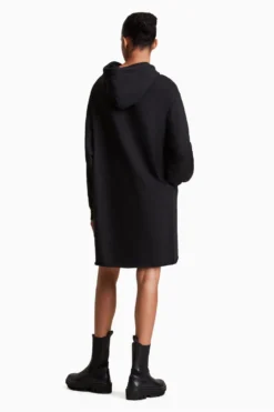 All Saints AllSaints Black Panthera Hoodie Dress -ALLSAINTS Sales unnamed file 1444 scaled