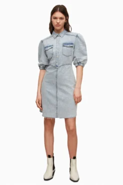 All Saints AllSaints Blue Jackie Denim Dress 5 All Saints AllSaints Blue Jackie Denim Dress -ALLSAINTS Sales unnamed file 1465 scaled