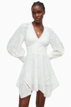 All Saints AllSaints Irina White Broderie Dress 6 All Saints AllSaints Irina White Broderie Dress -ALLSAINTS Sales unnamed file 1481 scaled