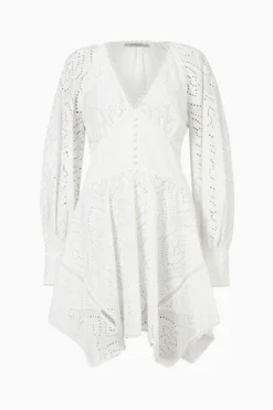 All Saints AllSaints Irina White Broderie Dress 9 All Saints AllSaints Irina White Broderie Dress -ALLSAINTS Sales unnamed file 1484