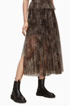 All Saints AllSaints Brown Indra Kiku Dress -ALLSAINTS Sales unnamed file 1489 scaled