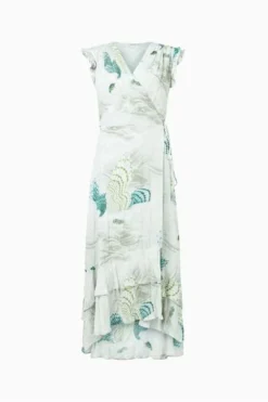 All Saints AllSaints Green Dela Ngaru Dress -ALLSAINTS Sales unnamed file 1532